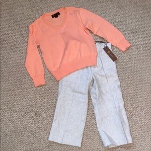LÉON Italian Linen pants NWT